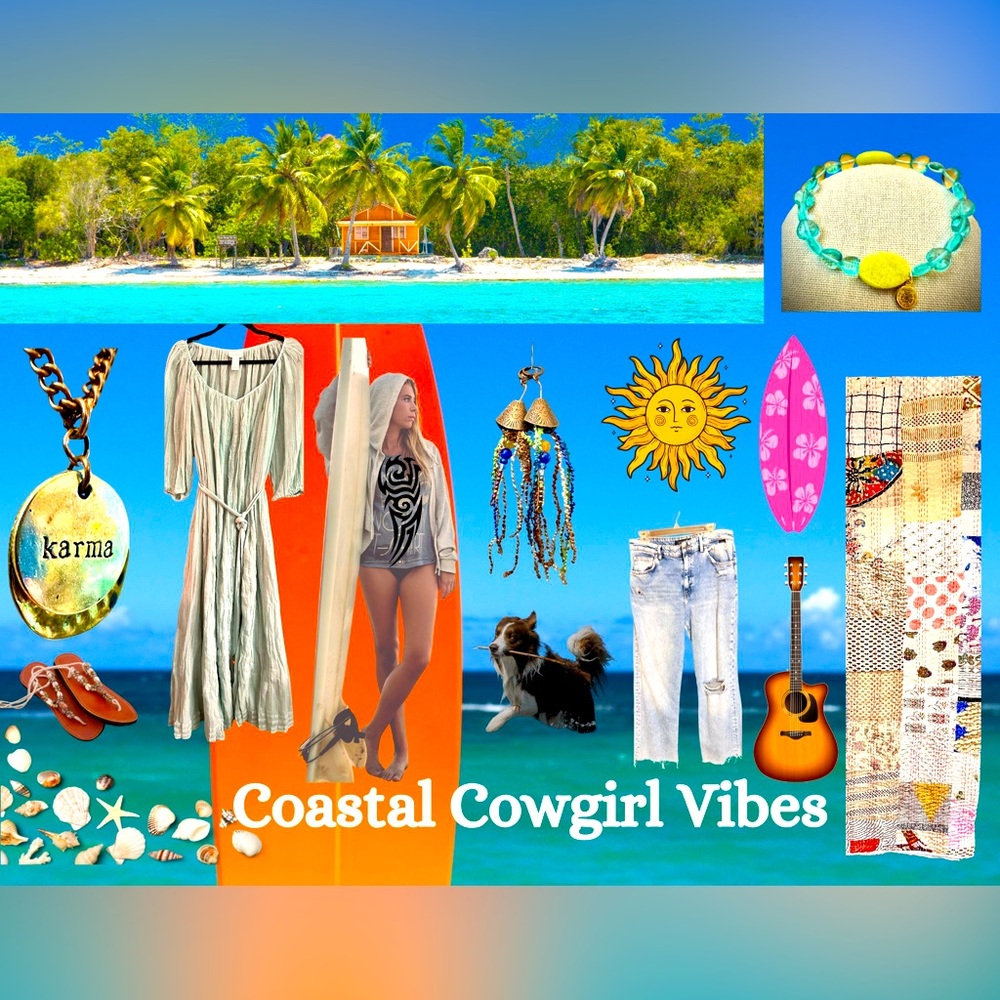 Coastal Cowgirl Vibes 🏝️🐚☀️